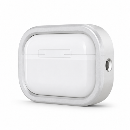 Protective Cover Case for AirPods Pro 3 – Premium White Shockproof Earbuds Case with Frame